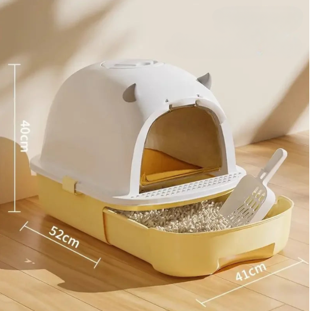 Semi-open Litter Box