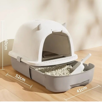 Semi-open Litter Box