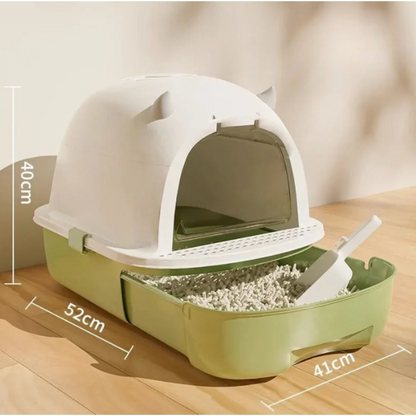 Semi-open Litter Box